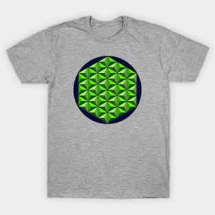 Green Triangles 2 T-Shirt